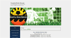 Desktop Screenshot of coastalkicks.com